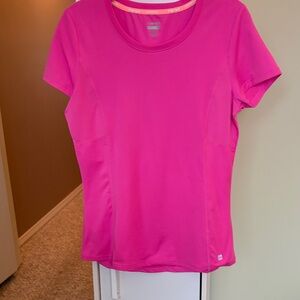Hind Vivid Pink Short Sleeve Top